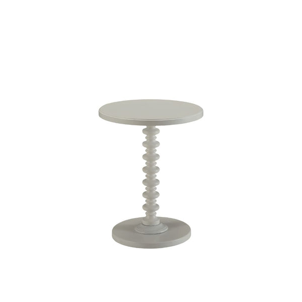 ACME Acton White Accent Table Model 82796 - MONAVILLA