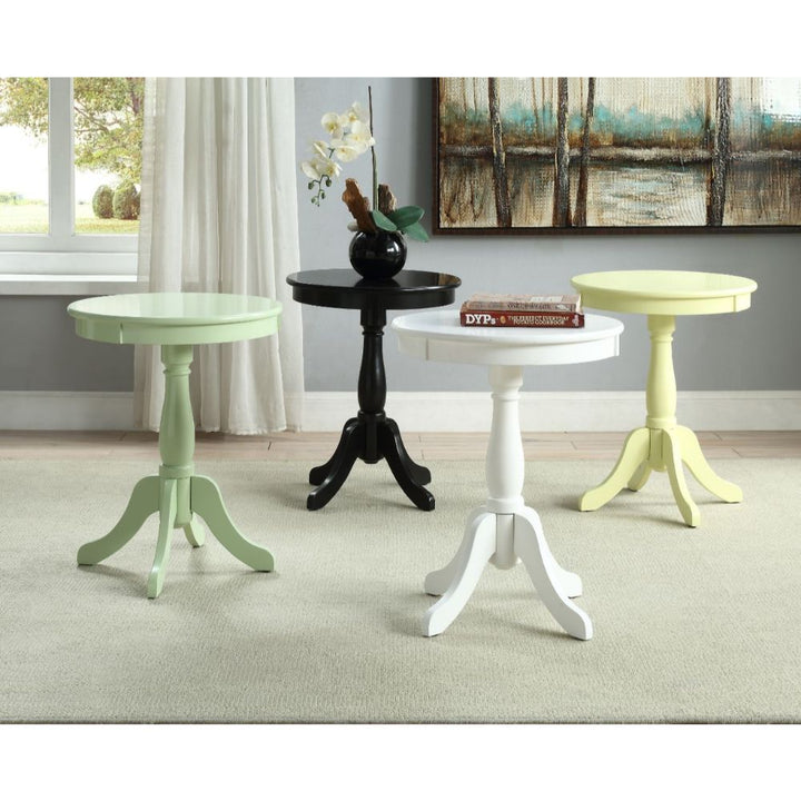 ACME Alger White Accent Table Model 82804 - MONAVILLA