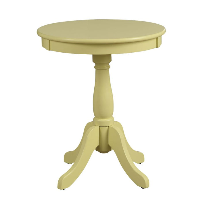 ACME Alger Light Yellow Accent Table Model 82806 - MONAVILLA