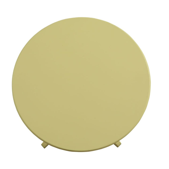 ACME Alger Light Yellow Accent Table Model 82806 - MONAVILLA