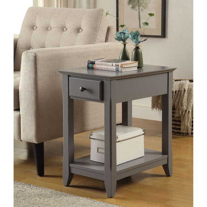 ACME Bertie Gray Accent Table Model 82838 - MONAVILLA