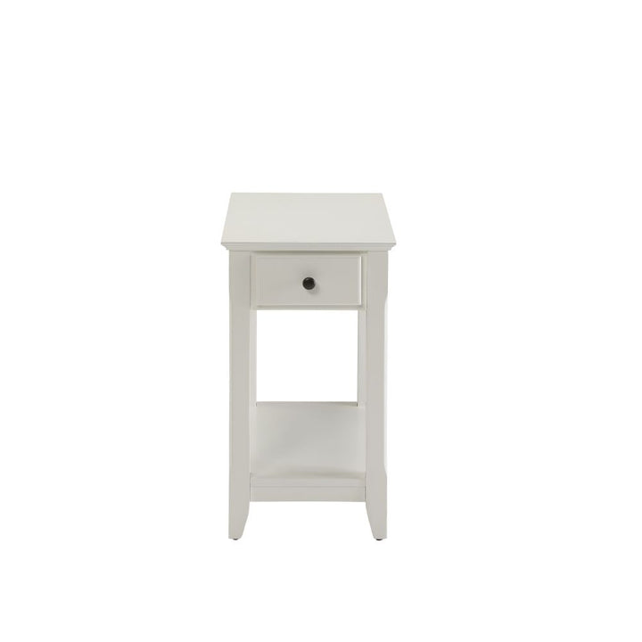 ACME Bertie White Accent Table Model 82842 - MONAVILLA