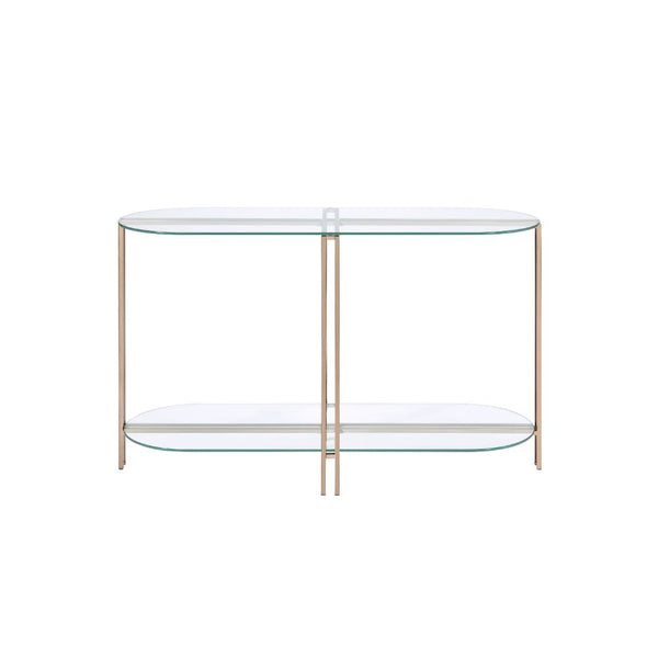 ACME Veises Champagne Accent Table Model 82999 - MONAVILLA