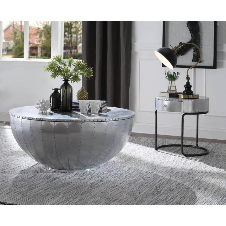 ACME Brancaster Aluminum Coffee Table Model 84880 - MONAVILLA