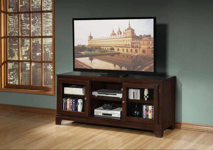 ACME Halden Merlot TV Stand Model 91093 - MONAVILLA