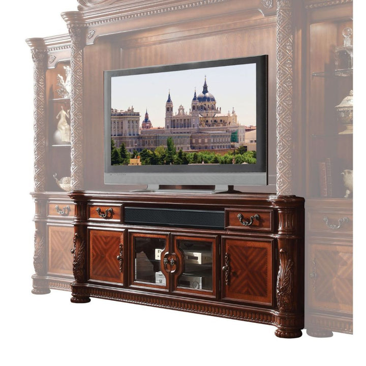 ACME Vendome II Cherry TV Stand Model 91318 - MONAVILLA