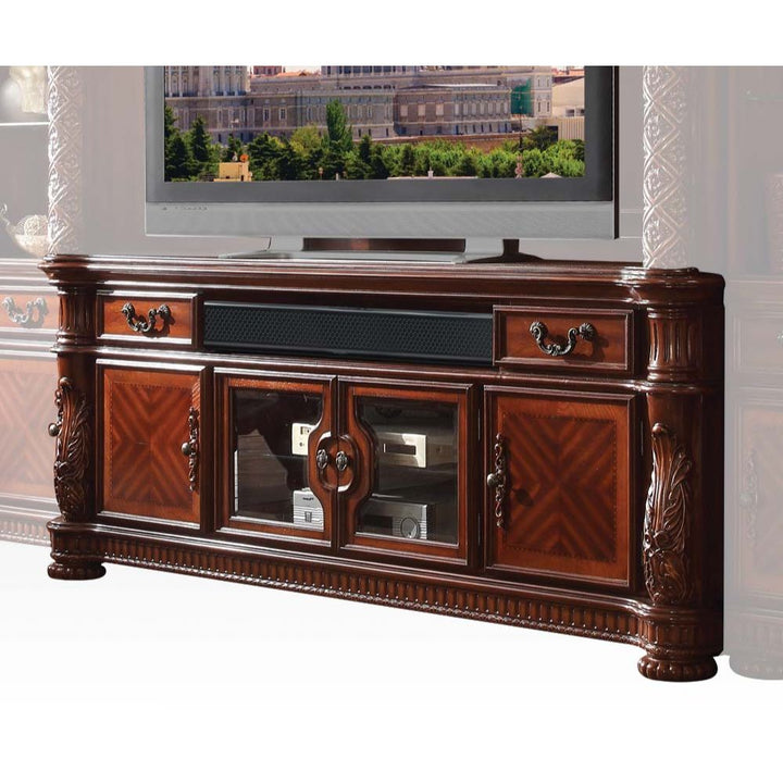 ACME Vendome II Cherry TV Stand Model 91318 - MONAVILLA