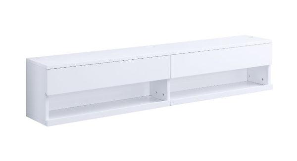 ACME Ximena LED & White Finish TV Stand Model 91345 - MONAVILLA