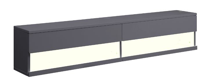 ACME Ximena LED & Gray Finish TV Stand Model 91347 - MONAVILLA