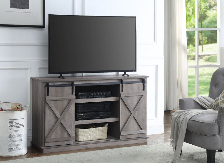 ACME Bellona Gray Finish TV Stand Model 91860 - MONAVILLA