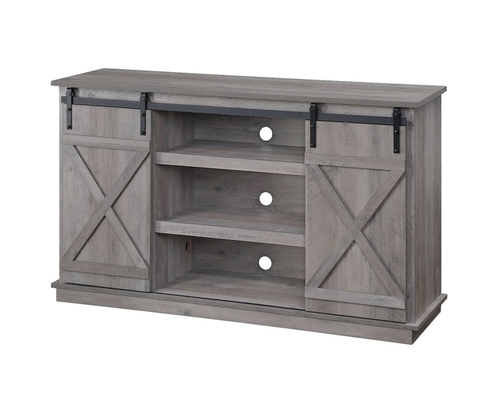 ACME Bellona Gray Finish TV Stand Model 91860 - MONAVILLA