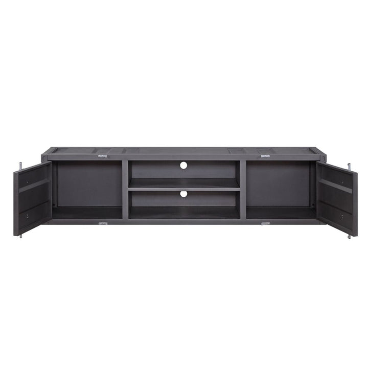 ACME Cargo Gunmetal TV Stand Model 91885 - MONAVILLA