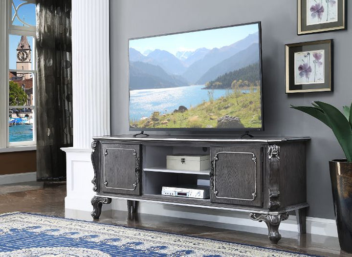 ACME House Delphine Charcoal Finish TV Stand Model 91988 - MONAVILLA