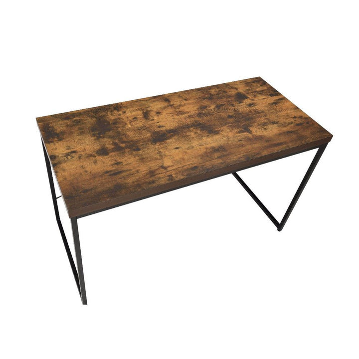 ACME Bob Weathered Oak & Black Desk Model 92396 - MONAVILLA