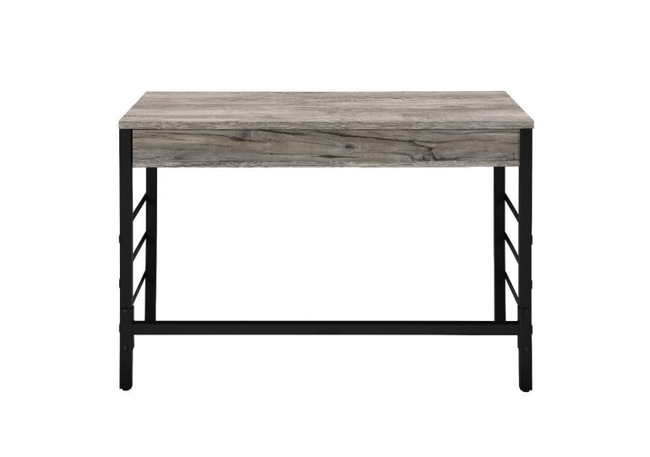 ACME Disho Light Weathered Oak & Black Finish Desk Model 92720 - MONAVILLA