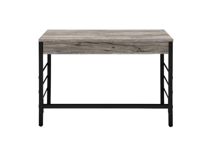 ACME Disho Light Weathered Oak & Black Finish Desk Model 92720 - MONAVILLA