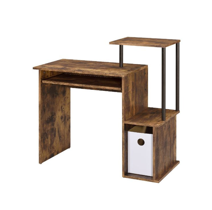 ACME Lyphre Weathered Oak & Black Finish Desk Model 92760 - MONAVILLA