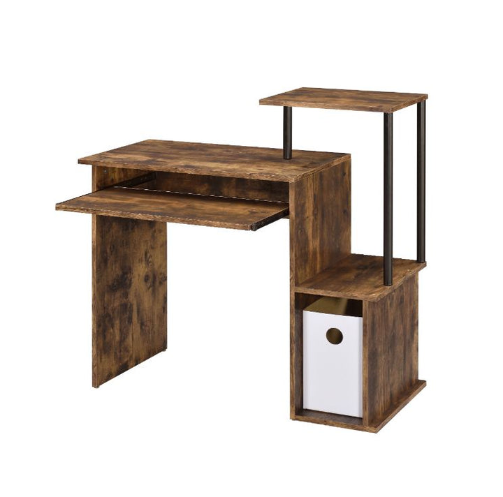 ACME Lyphre Weathered Oak & Black Finish Desk Model 92760 - MONAVILLA