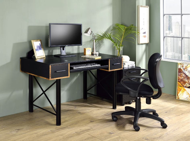 ACME Settea Black Finish Desk Model 92799 - MONAVILLA