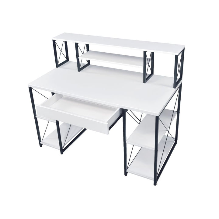 ACME Amiel White & Black Writing Desk Model 92879 - MONAVILLA