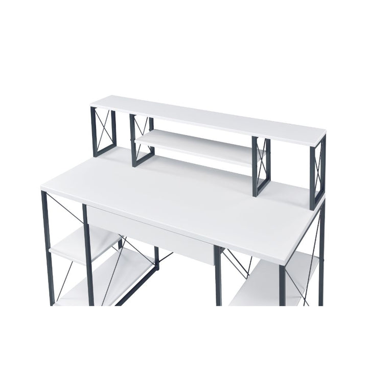 ACME Amiel White & Black Writing Desk Model 92879 - MONAVILLA