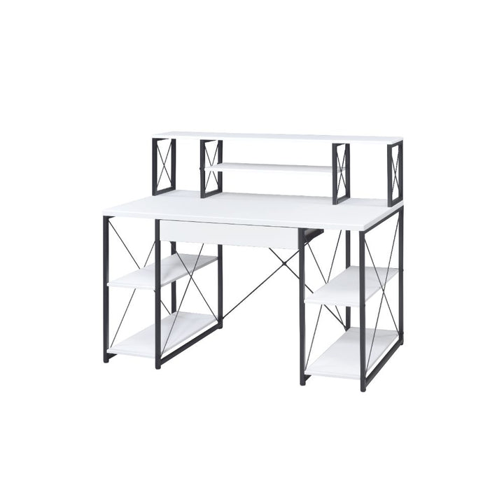 ACME Amiel White & Black Writing Desk Model 92879 - MONAVILLA