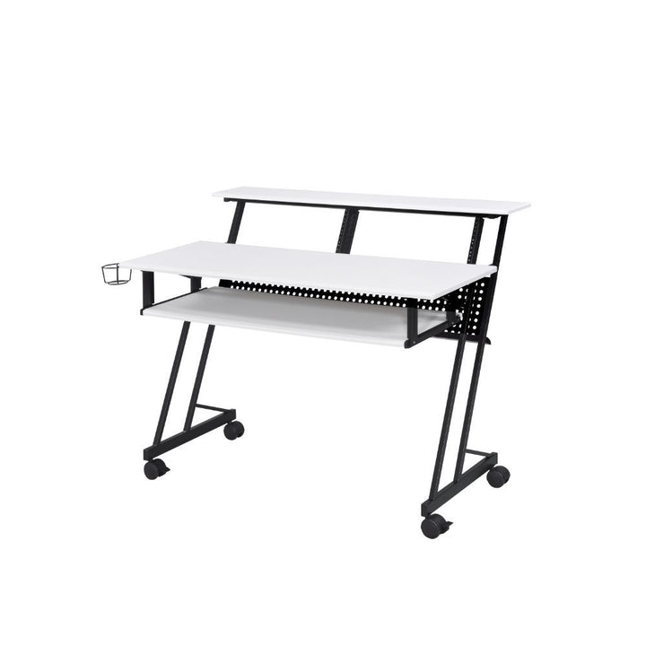 ACME Suitor White & Black Music Desk Model 92902 - MONAVILLA