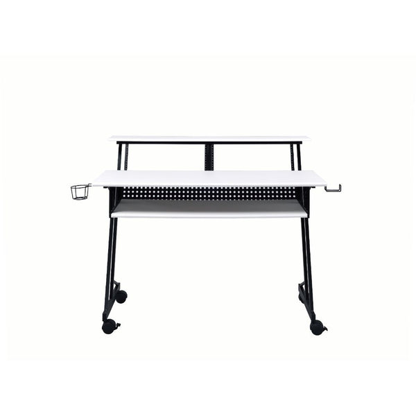 ACME Suitor White & Black Music Desk Model 92902 - MONAVILLA