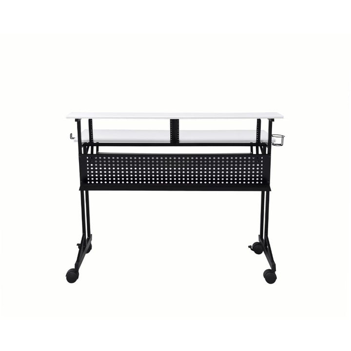 ACME Suitor White & Black Music Desk Model 92902 - MONAVILLA