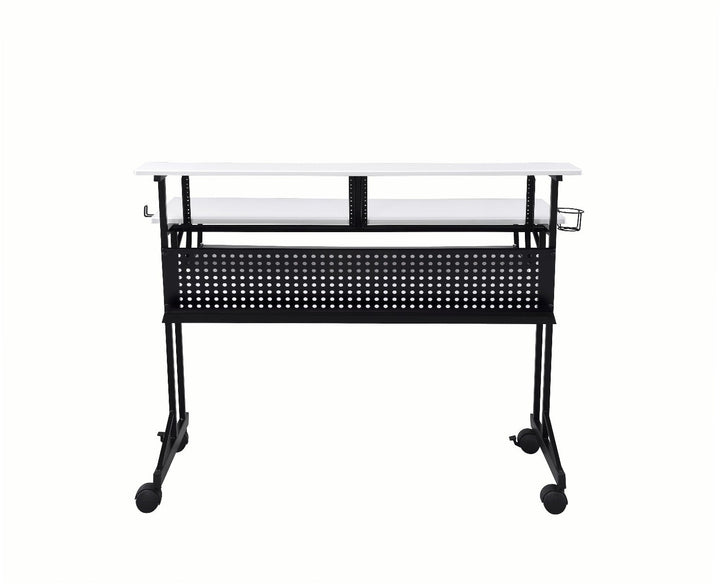 ACME Suitor White & Black Music Desk Model 92902 - MONAVILLA