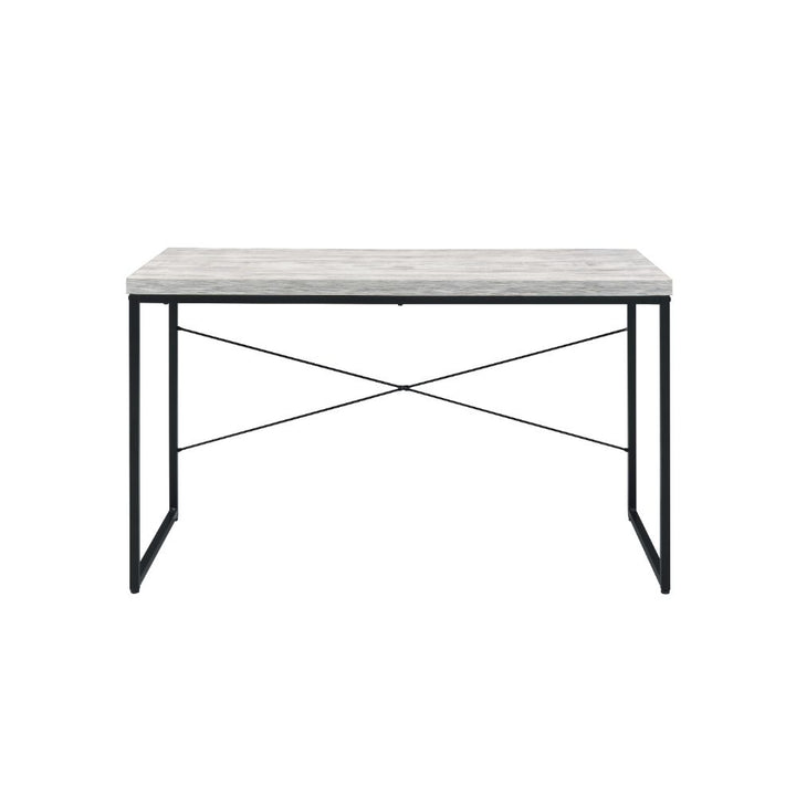 ACME Jurgen Antique White & Black Desk Model 92915 - MONAVILLA