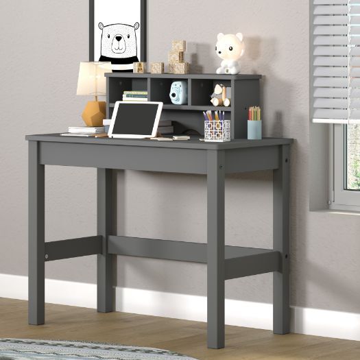 ACME Logan Gray Finish Writing Desk Model 92995 - MONAVILLA