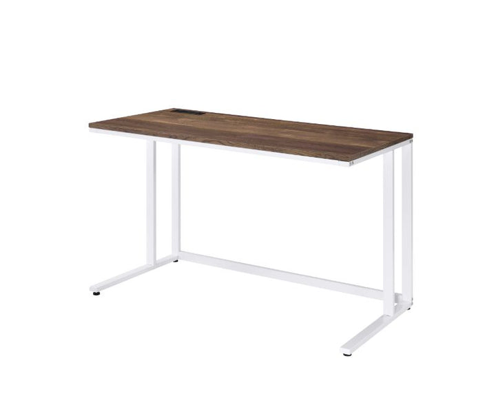 ACME Tyrese Walnut & White Finish Desk Model 93094 - MONAVILLA