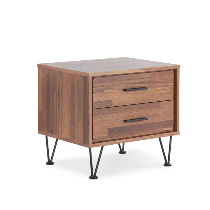 ACME Deoss Walnut Accent Table Model 97330 - MONAVILLA