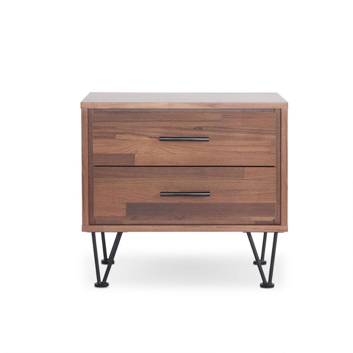 ACME Deoss Walnut Accent Table Model 97330 - MONAVILLA