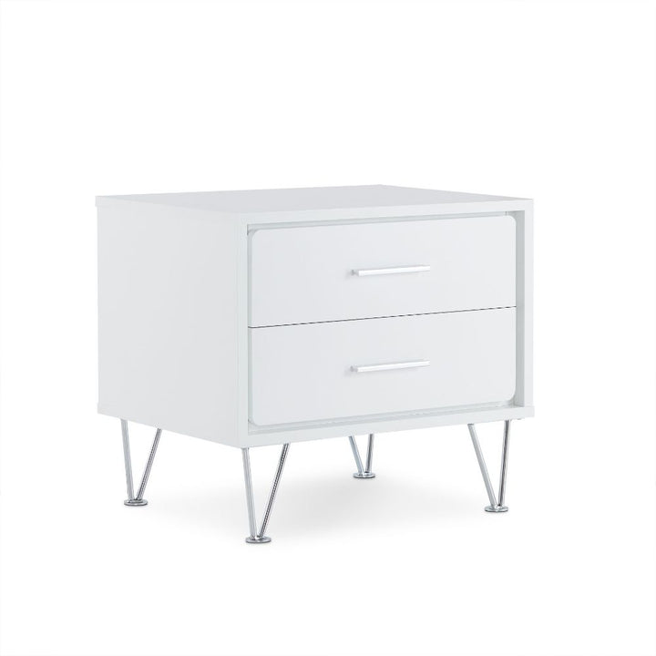 ACME Deoss White Accent Table Model 97332 - MONAVILLA