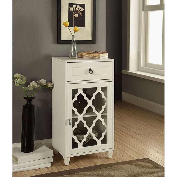 ACME Ceara White Accent Table Model 97378 - MONAVILLA