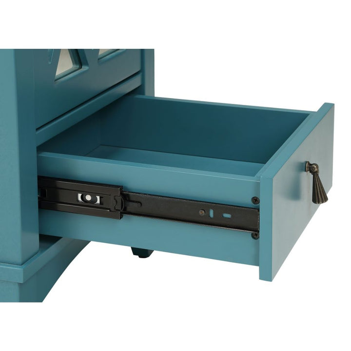 ACME Ceara Teal Accent Table Model 97380 - MONAVILLA