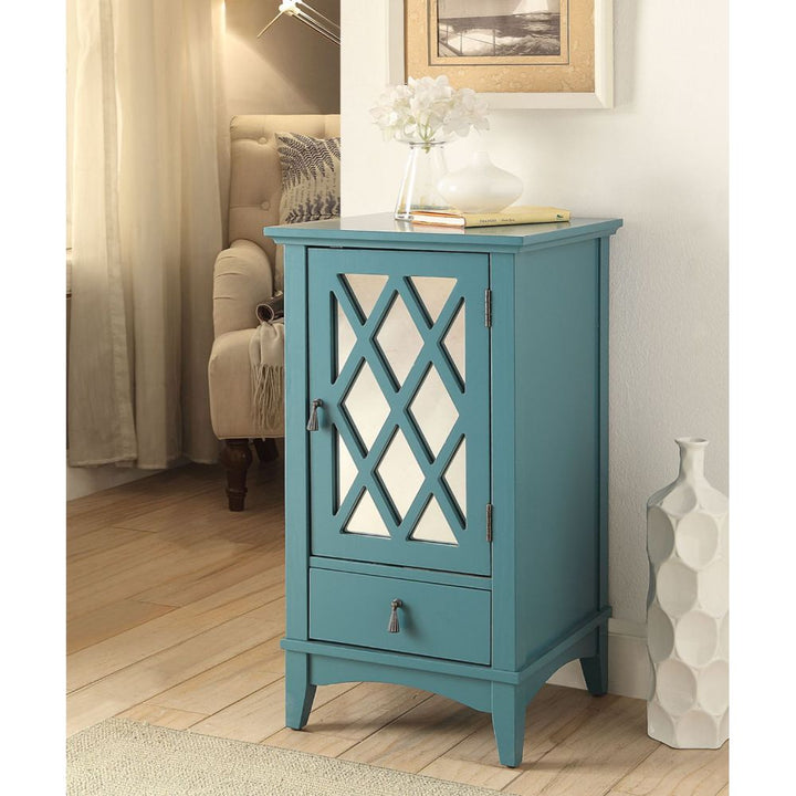 ACME Ceara Teal Accent Table Model 97380 - MONAVILLA