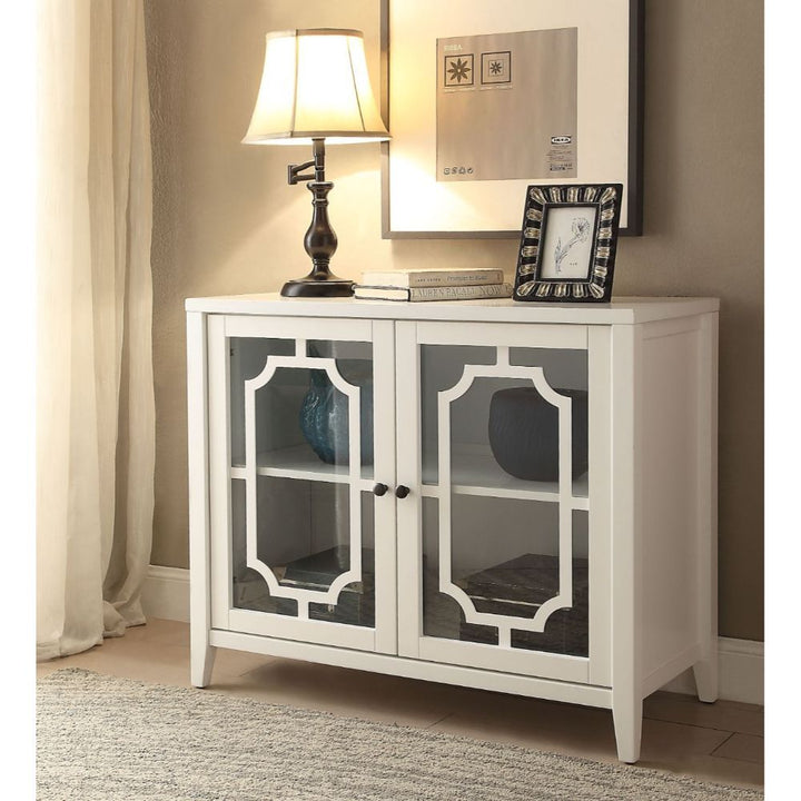 ACME Ceara White Accent Table Model 97384 - MONAVILLA