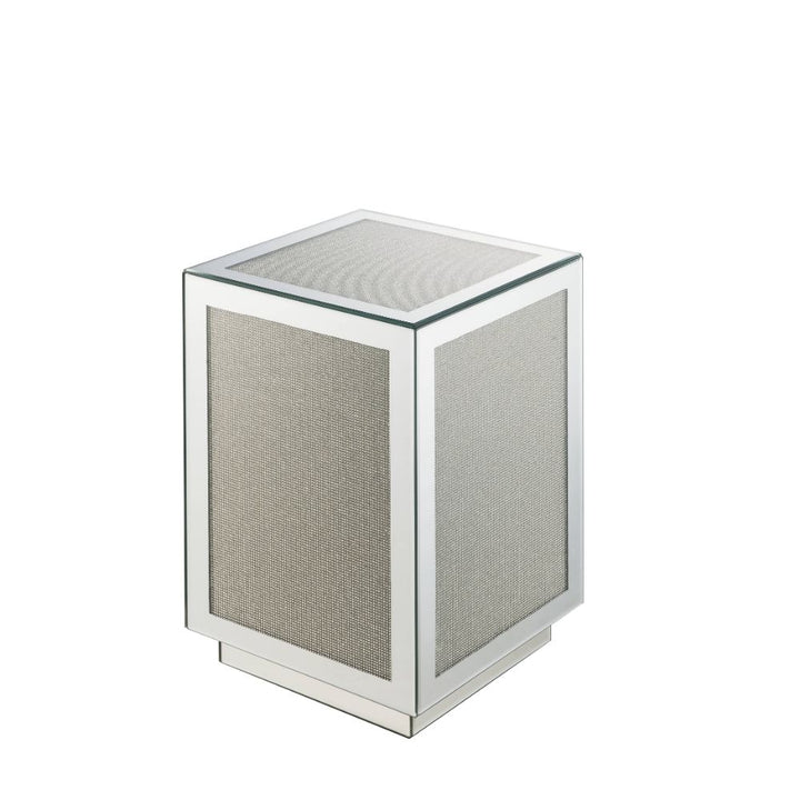 ACME Lavina Mirrored & Faux Diamonds Accent Table Model 97686 - MONAVILLA