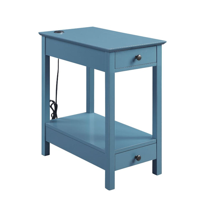 ACME Byzad Teal Accent Table Model 97742 - MONAVILLA