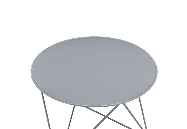 ACME Epidia Gray Finish Accent Table Model 97843 - MONAVILLA