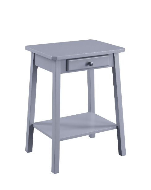 ACME Kaife Gray Finish Accent Table Model 97860 - MONAVILLA