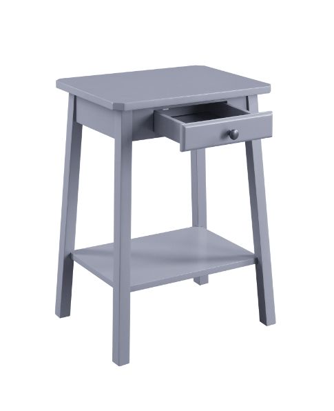 ACME Kaife Gray Finish Accent Table Model 97860 - MONAVILLA