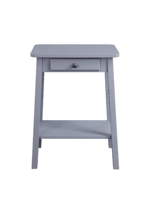 ACME Kaife Gray Finish Accent Table Model 97860 - MONAVILLA