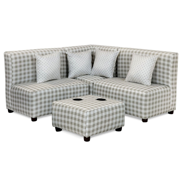 Furniture Of America Bethanie Green Transitional Kids Sectional Model AM1102 - MONAVILLA