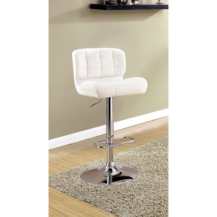 Furniture Of America Kori White Contemporary Bar Stool Model CM-BR6152WH - MONAVILLA