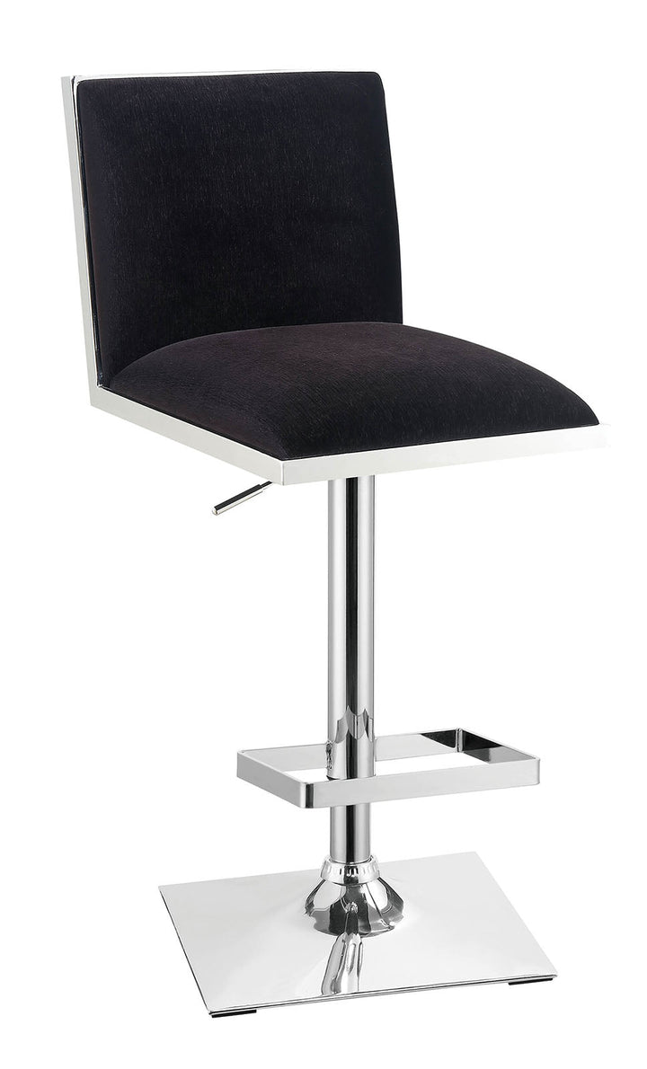 Furniture Of America Orjan Black Contemporary Bar Stool Model CM-BR6462BK - MONAVILLA