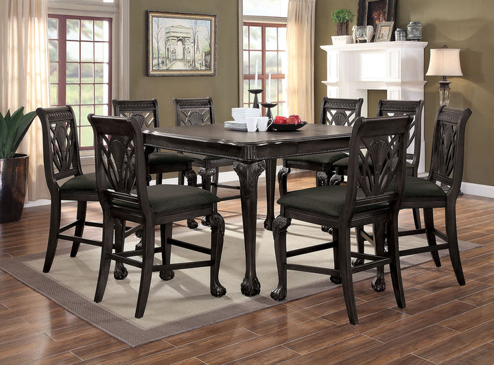 Furniture Of America Petersburg Dark Gray Traditional Counter Height Table Model CM3185DG-PT - MONAVILLA